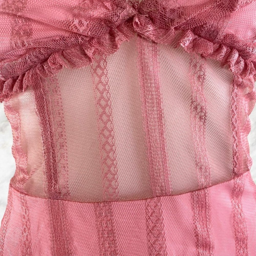 NBD Ahlani Mini Dress - Blush Pink - Picture 4 of 11